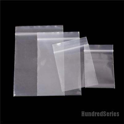 [HundredSeries] 100Pcs 0.12mm Thick Selfseal Bags Resealable Plastic Zip Lock Packaging Bags