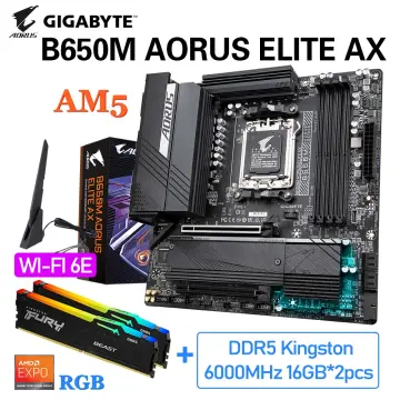 Gigabyte B650 Aorus Elite AX ICE AM5 DDR5 ATX Wifi Motherboard