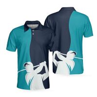 Mens Summer Polo Shirts 3d Printed Golf Shirts Short Sleeve Casual Male Button Tops Clothing Holiday Lapel Sport Man T-Shirt Towels