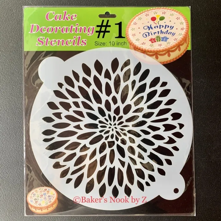 Cake Decorating Stencil Lazada PH