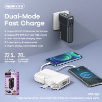 พาวเวอร์แบงค์ รุ่น RPP-267/W2019PD ความจุแบตเตอรี่ 20000mAh ชาร์จเร็ว 22.5W มีช่องTypeC ชาร์จไว แบตสำรอง