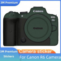 สำหรับ Canon EOS R6 Mirrorless กล้อง Body Coat Wrap ฟิล์มป้องกัน Protector ไวนิล Decal ผิว EOSR6 Sticker