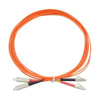 100 Meter LC-SC Fiber Optic Cable MultiMode Duplex Patch Cord OM1 62.5/125 100M