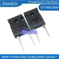 10pcs  STTH60L06W  STTH60L06   TO-247 fast recovery rectifier 60A 600V WATTY Electronics