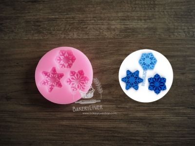 พิมพ์ซิลิโคน 3D ลาย snowflake