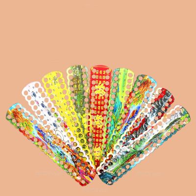 ☃♘✷ 2pcs 28x6cm Embroidery Floss Organizer Knit Tools 72-Hole Row Line Tool Acrylic Yarn Holder for Sewing Needlework Knitting