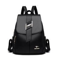 [COD] female 2022 summer new fashion bag ladies single shoulder large capacity soft leather travel