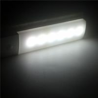 Motion Sensor LED Night Light 6 LEDs USB Charging Wireless Lamp Under Cabinet Lights Kitchen Wardrobe Emergency Stairs Lighting