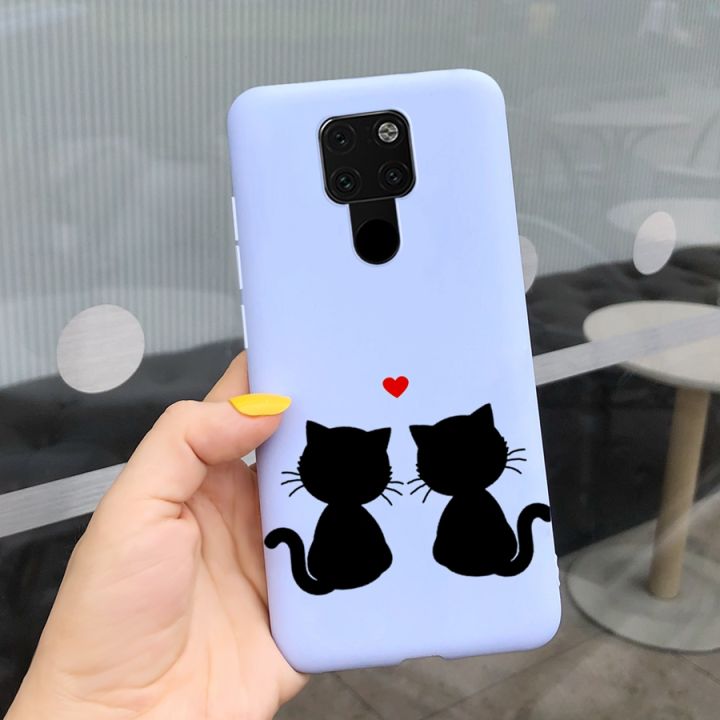 สำหรับ-huawei-mate-20-hma-l09-hma-l29-loveheart-นุ่มเคสซิลิโคน-tpu-ป้องกันกรณี-huawei-mate-20-mate20การ์ตูนเคสโทรศัพท์