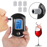 AT6000 Breath Drunk Driving Analyzer LCD Screen Mini Digital Breath Alcohol Tester