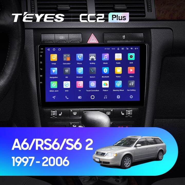 teyes-cc2l-cc2บวกสำหรับ-audi-a6-c5-1997-2004-s6-2-1999-2004-rs6-1-2002-2006วิทยุติดรถยนต์นำทางเครื่องเล่นภาพเคลื่อนไหวหลายชนิด-gps-android-no-2din-2-din-dvd