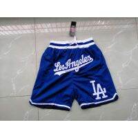 Hot Sale Mens Los Angeles Dodgers Hardwood Classics Blue Shorts MJIC