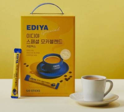 กาแฟเกาหลี maxim ediya mocha (120Tซอง=1box)กาแฟสุดฮิต อร่อย หอม กลมกล่มจากเกาหลี  original form korea 100%