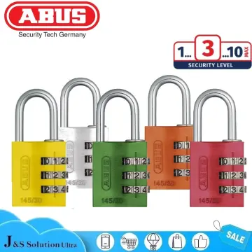 Cadenas à code ABUS 145/20 Couleur - Orange