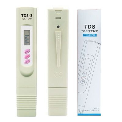 【User-friendly】 TDS Meter PH Meter ความแม่นยำสูง Digital Water Quality Tester เครื่องวัดอุณหภูมิแบบดิจิตอลสำหรับ Aquarium สระว่ายน้ำ Ph Metro