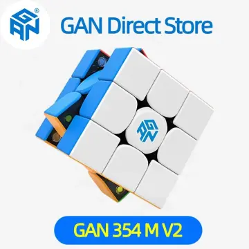 GAN354 M Speed Cube - Slightly Smaller Gan Cube Magnetic Speed