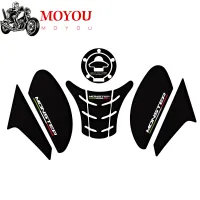 สำหรับ Ducati 797 821 1200รถจักรยานยนต์คาร์บอนไฟเบอร์น้ำมันถัง Pad สติ๊กเกอร์ D Ecals Pad ด้านก๊าซจับเข่าป้องกัน