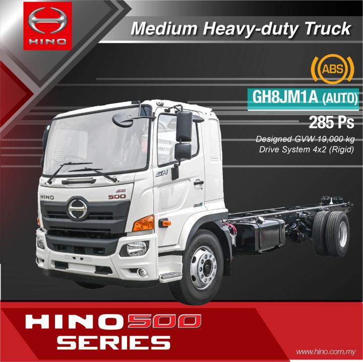 HINO 500Series GH8JM1A (Auto) - Booking Fees Only | Lazada