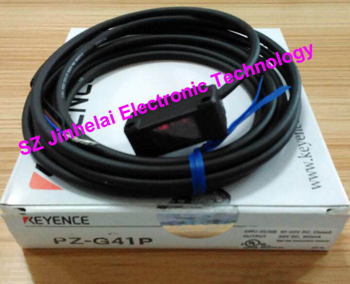 100 ใหม่และเป็นต้นฉบับ PZG41P KEYENCE Photoelectric Switch,Photoelectric Sensor PNP เอาต์พุต