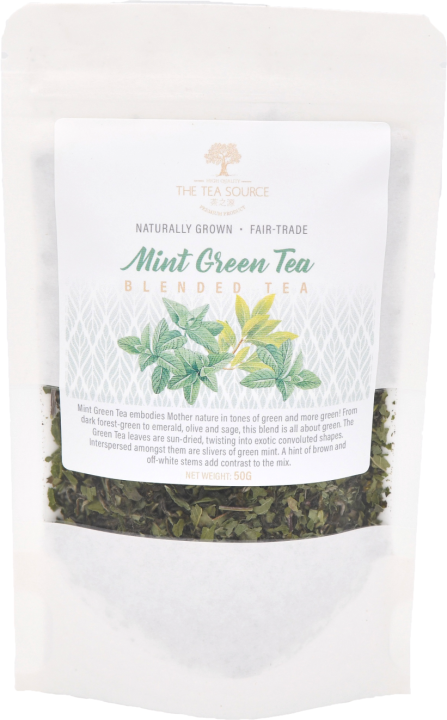 Mint Green Tea | Blended Green Tea | Tisane | Low Caffeine | The Tea ...