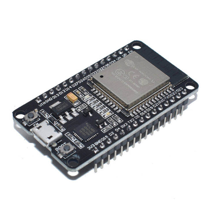 esp-32s-esp-wroom-32บอร์ดพัฒนาไวไฟบลูทูธอัลตร้าใช้พลังงานต่ำแกนคู่บอร์ด-esp32