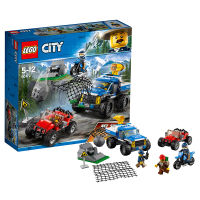 LEGO City Series Mountain Police Department Special Police Car Mountain Pursuit 60172 Toy