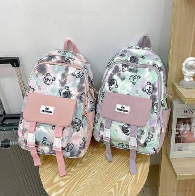 Backpack for Women Men Student Large Capacity Waterproof Fashion Personality Multipurpose ulzzang Bags