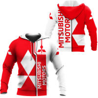 （ALL IN STOCK XZX）  Mitsubishi  Sport-Mens Hoodie 3D-Size xS-6XL-Hot Gift Sports  03  (Free customized name logo for private chat, can be changed with or without zipper)