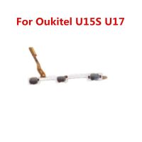 สำหรับ Oukitel U15S U17ชิ้นส่วนโทรศัพท์มือถือปุ่มเปิดปิดปุ่ม + ปุ่มปรับระดับเสียงสายเคเบิลงอได้ส่วนอะไหล่ซ่อม FPC