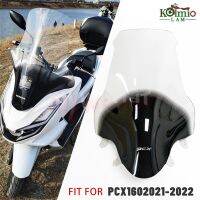 PCX125เหมาะสำหรับฮอนด้า PCX150 PCX160 2021-2022กระจกรถจักรยานยนต์กระจกบังลมกระจกหน้ารถ PCX 125/150/160 21 - 22