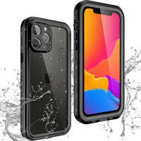 IP68 Waterproof Case For iPhone 13 Pro Max 13 12 Mini 11 Pro X XS XR Clear Underwater Diving Swim Water Proof Armor Phone Case