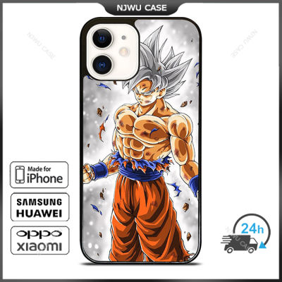 Goku Ultra Instinct 2 Phone Case for iPhone 14 Pro Max / iPhone 13 Pro Max / iPhone 12 Pro Max / XS Max / Samsung Galaxy Note 10 Plus / S22 Ultra / S21 Plus Anti-fall Protective Case Cover
