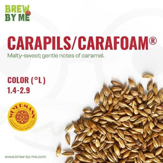 มอลต์ Carapils / Carafoam® Malt – Weyermann® Malt ทำเบียร์