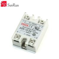 【☑Fast Delivery☑】 liuwanhua Fotek Ssr-10da ผู้ผลิต10a Ssr รีเลย์อินพุต3-32vdc 24-380vac ขาออก