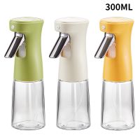 卍◙ Glass Oil Spray Bottle Kitchen Cooking Olive Oil Dispenser Airfryer BBQ Baking Vinegar Sauce Sprayer Containers Oil Dispenser