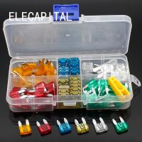 120pcs New mini Auto Automotive Car Boat Truck Blade Fuse Box Assortment 5A 10A 15A 20A 25A 30A