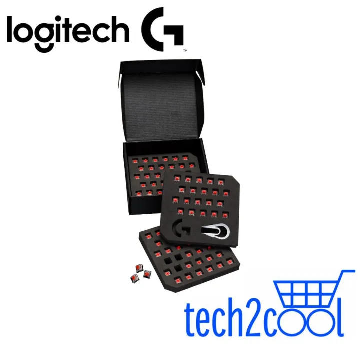 Logitech G GX Red Linear Switch Kit For Pro X Keyboard Only (User Swappable Add On)