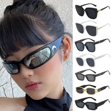 New Small Square Frame Sunglass Cool Vintage Fashion Trendy Hip-Hop Men  Women Eyewear Retro Popular Colorful Personalized Shades - AliExpress