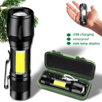 Rechargeable Flashlight Torch Outdoor Camping Lamp Lantern Tactical mini