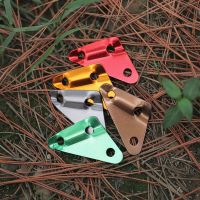 10/20Pcs Tent Rope Buckles Awning Adjustable Buckle Alunimum Alloy Cord Rope Buckles 3 Holes Outdoor Camping Wind Rope Stopper