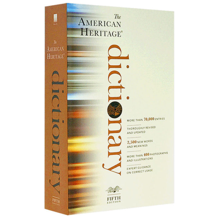 อเมริกันแบบดั้งเดิมพจนานุกรมภาษาอังกฤษfifth-editionภาษาอังกฤษoriginal-american-heritage-la