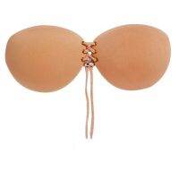 Wolfox Push Up New Corset Bra  (Nude)