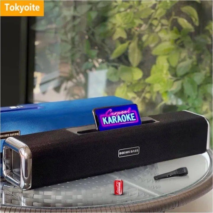 Premium Karaoke L8+ Boombass SoundbarBluetooth Speaker with Microphone ...