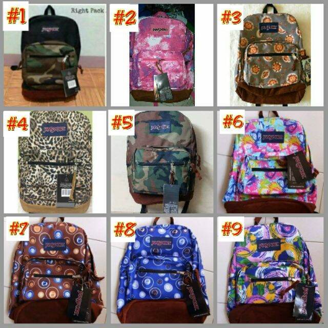 JS COD BACKPACK (leather bottom)826006 Lazada PH