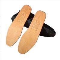 Leather Insoles for Men Business Shoes Instantly Absorb Sweat Breathable Deodorant Replacement Inner Pad Sole Shoes Cushion Pad Shoes Accessories