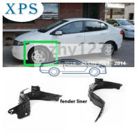 Xps Fender Liner สำหรับ Honda City TMO (2009 2010 2011 2012 2013 2014) ด้านหน้า Fender Liner ด้านหน้า Driver Fender Liner แผงด้านในพลาสติก Guard Shield หมายเลขชิ้นส่วน: L:74101-TMO-A00 R:74151-TMO-A00