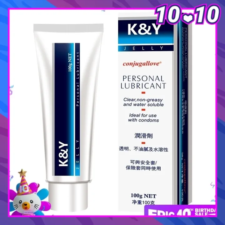 G9 K&Y Conjugallove Personal Lubricant 100g Water Based Intercourse
