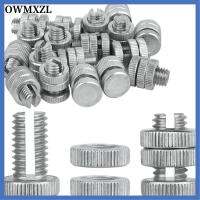 OWMXZL 20 PCS น็อตสลักเกลียว สลักเกลียวแยก หลายแบบหลาย เครื่องนวดไฟฟ้า ข้อต่อแคลมป์ แตะหนีบ คู่คู่กัน ขั้วต่อสายไฟ รั้วเส้น