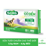 Thùng 48 Hộp NutiMilk Sữa tươi 100 điểm