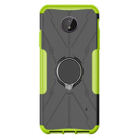 Phone Case For Nokia C10 กันกระแทกเคสกันกระแทกแหวนโลหะ Stand Hard Back Armor Cover